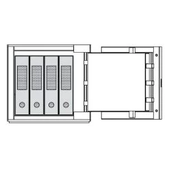 Bordogna Möbeltresor Brixia Uno 2 -Burg Wächter Store BO BrixiaUno2 8 orwEMBrS
