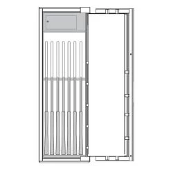 Bordogna Waffenschrank Brixia Uno GUN