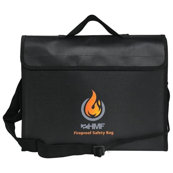 HMF Brandschutztasche Mit Klettverschluss DIN A4 Querformat 8 HMF Brandschutztasche Mit Klettverschluss DIN A4 Querformat – Bild 6