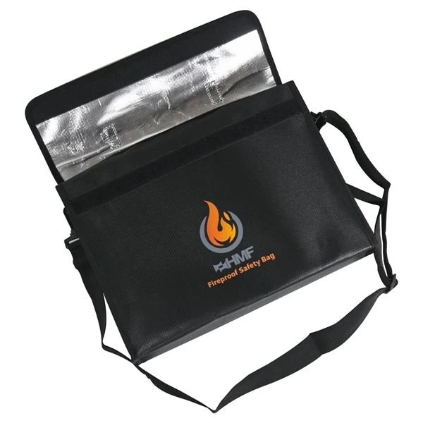 HMF Brandschutztasche Mit Klettverschluss DIN A4 Querformat 10 HMF Brandschutztasche Mit Klettverschluss DIN A4 Querformat – Bild 8