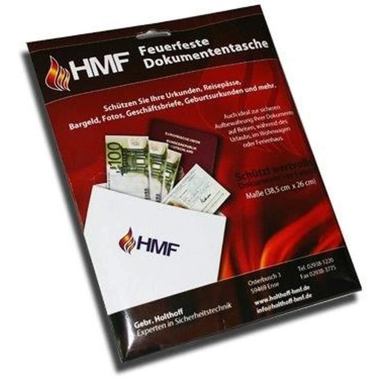 HMF Feuerfeste Dokumententasche DIN A4 4 HMF Feuerfeste Dokumententasche DIN A4 – Bild 2