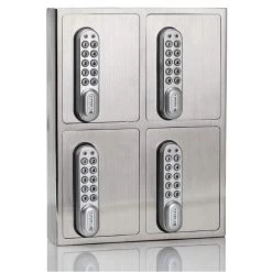 Masunt Elektronischer Schlüsselsafe E-Code 4 Fächer, -Burg Wächter Store KS14X0E 1 j9jEfI b