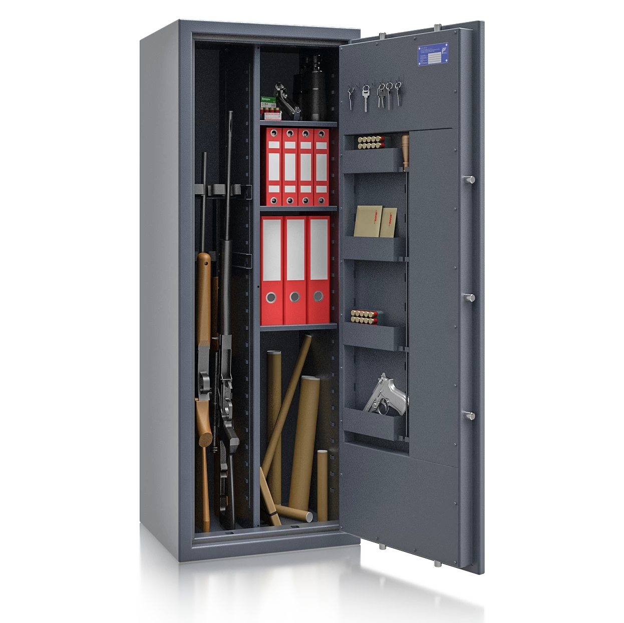 Secureo Waffenschrank Eagle 7 Kombi 3 Secureo Waffenschrank Eagle 7 Kombi