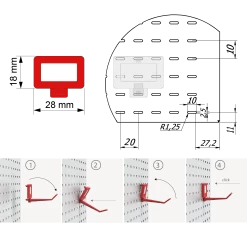 Secureo Schlüsseltresor Osprey 0