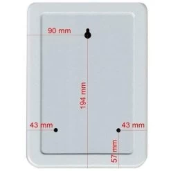 Secureo Schlüsselkasten 25 Haken -Burg Wächter Store SEC SK 25 4 iR dTULb